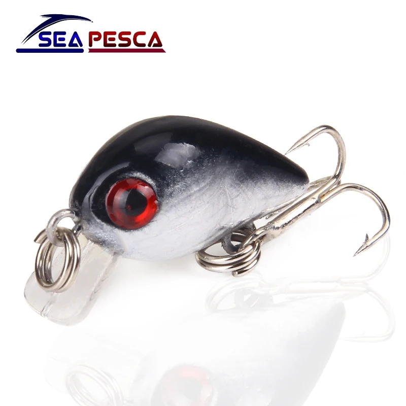 SEAPESCA Mini Minnow Fishing Lure 30mm 1.5g Crankbait isca artificial Hard Bait Japan Topwater Wobblers Carp Fishing Tackle JK4
SEAPESCA Mini Minnow Fishing Lure 30mm 1.5g Crankbait isca artificial Hard Bait Japan Topwater Wobblers Carp Fishing Tackle JK4