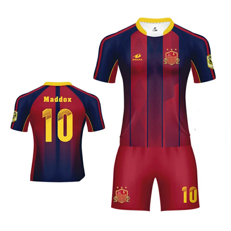 Zhouka Football Jerseys 2018-2019 Adults & Children Tracksuit Soccer Training Suit Soccer Jersey & Shorts Sportswear Customized
Zhouka Football Jerseys 2018-2019 Adults & Children Tracksuit Soccer Training Suit Soccer Jersey & Shorts Sportswear Customized