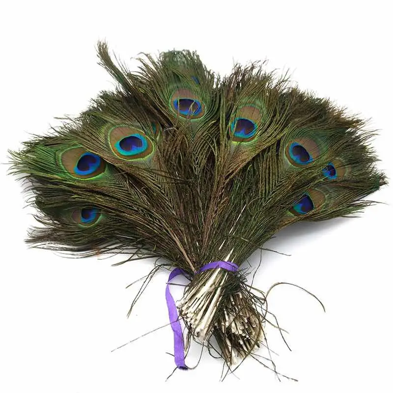 selling 20pcs natural peacock feathers 25-32CM diy peacock feathers for crafts wedding Decorative plumas decorated flower vase
selling 20pcs natural peacock feathers 25-32CM diy peacock feathers for crafts wedding Decorative plumas decorated flower vase