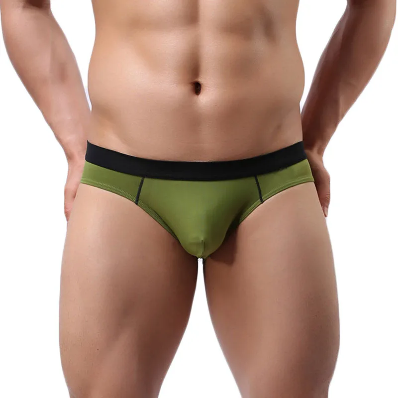 Briefs Men Underwear U Convex Thin Seamless Breathable Nylon Sexy Briefs Autumn And Winter New High Quality Soft Briefs
Briefs Men Underwear U Convex Thin Seamless Breathable Nylon Sexy Briefs Autumn And Winter New High Quality Soft Briefs