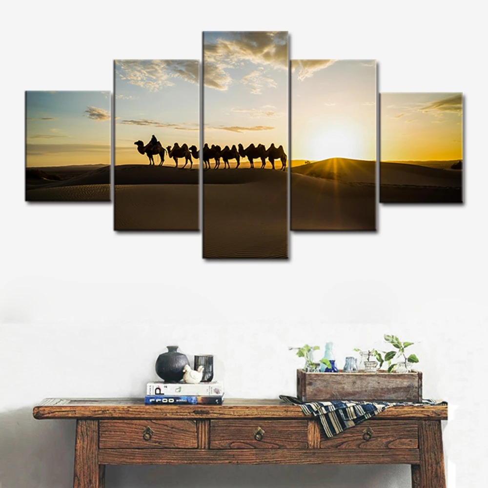 Wall Art Camels in the Desert Animals Home Decor Poster and Prints Landscape Artwork Sunrise for Living Room Hallway Dropshiping
Wall Art Camels in the Desert Animals Home Decor Poster and Prints Landscape Artwork Sunrise for Living Room Hallway Dropshiping