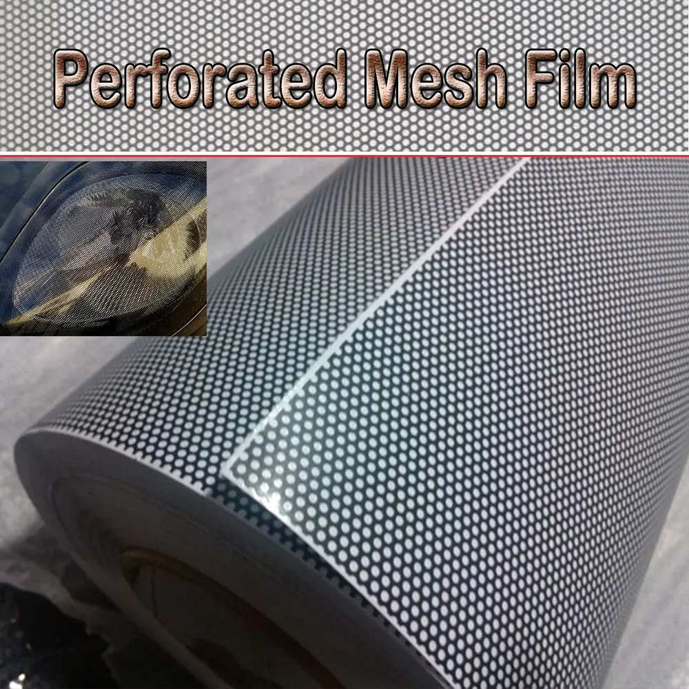 Window Tint Car One Way Vision Perforated Mesh Film Black Fly Eye Tint Tail Light Tint size:1.07x50m FedEx Free shipping
Window Tint Car One Way Vision Perforated Mesh Film Black Fly Eye Tint Tail Light Tint size:1.07x50m FedEx Free shipping