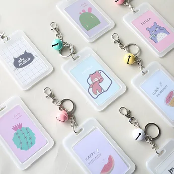 Coloffice 1PC Transparent Cute Card Holder Plant Series Card Set Key Ring Card Student For Kids Bus Card Holder Protection Cover
Coloffice 1PC Transparent Cute Card Holder Plant Series Card Set Key Ring Card Student For Kids Bus Card Holder Protection Cover