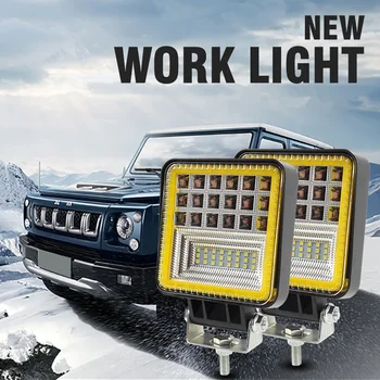 OKEEN New barra led Offroad LED headlight 120W led light Bar Two-color 12V LED for Car 4WD Truck Tractor Trailer 4x4 SUV ATV
OKEEN New barra led Offroad LED headlight 120W led light Bar Two-color 12V LED for Car 4WD Truck Tractor Trailer 4x4 SUV ATV