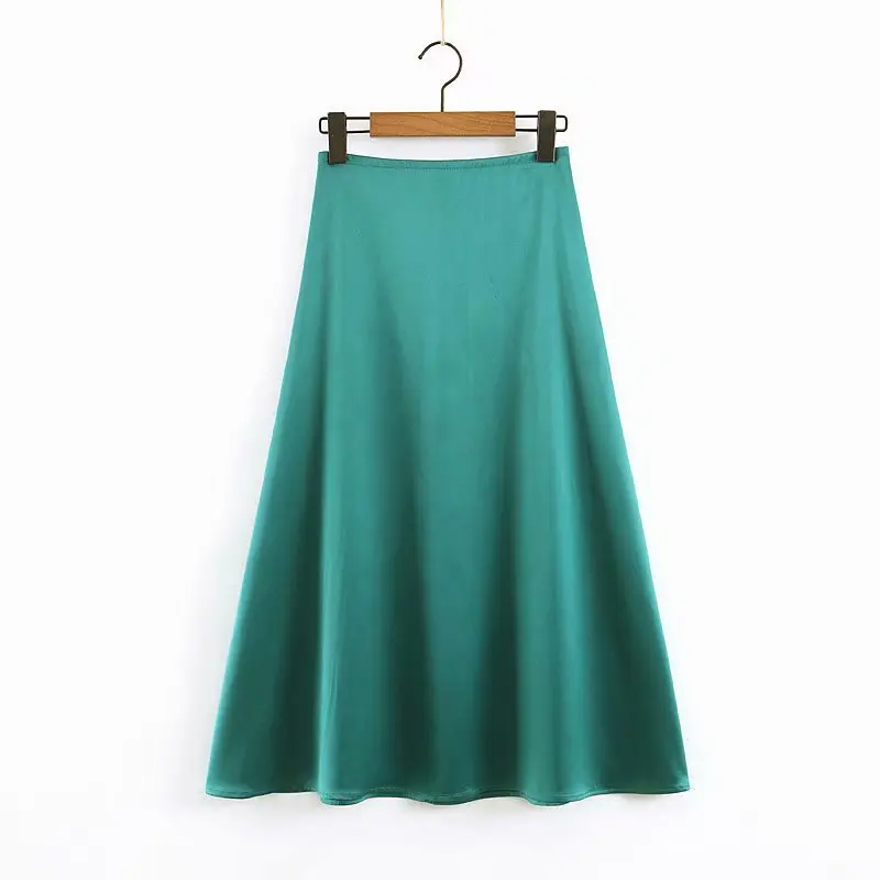 XL38-2108 European and American Fashion High-waist Half-length Skirt | Женская одежда