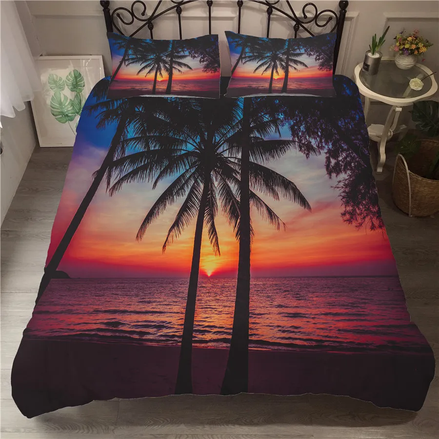 A Bedding Set 3D Printed Duvet Cover Bed Set Holiday Coconut Tree Home Textiles for Adults Bedclothes with Pillowcase #YS07
A Bedding Set 3D Printed Duvet Cover Bed Set Holiday Coconut Tree Home Textiles for Adults Bedclothes with Pillowcase #YS07