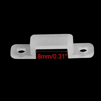 10 Pcs 8/10/12mm Silicon Clip For Fixing 3528 5050 5630 RGB Single Color LED Strips
10 Pcs 8/10/12mm Silicon Clip For Fixing 3528 5050 5630 RGB Single Color LED Strips