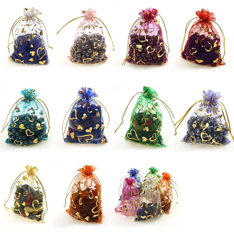 20pcs/bag 7*9CM Exquisite Colorful Heart Shape Wedding Candy Gifts Organza Bags Drawstring Gift Bag Christmas Pouches 8Z
20pcs/bag 7*9CM Exquisite Colorful Heart Shape Wedding Candy Gifts Organza Bags Drawstring Gift Bag Christmas Pouches 8Z