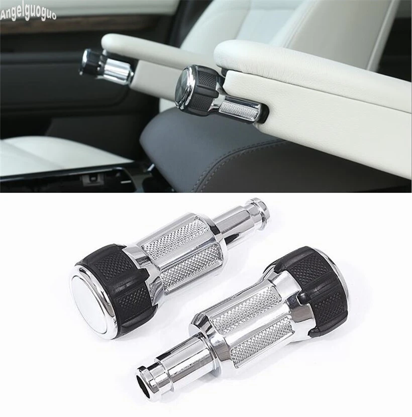 2pcs For Land Rover Discovery 5 LR5 Range Rover Sport Vogue L405 2014-17 Car Seat Armrest Adjustment Konb SV Upgrade Accessories