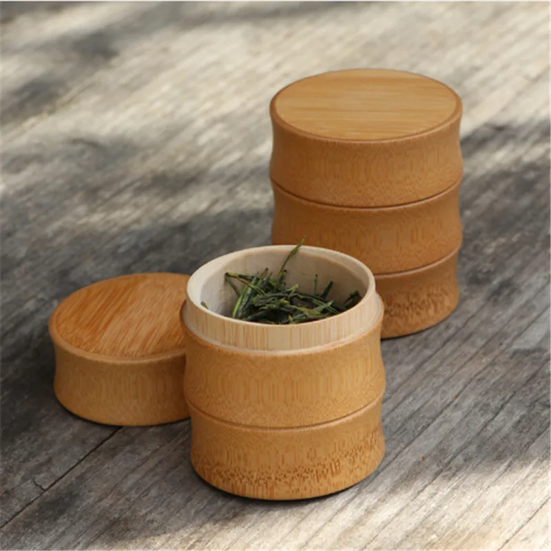 Hot New Bamboo Storage Bottle Kitchen Tea Container Jar Cans Case Organizer Spice Round Caps Seal Box Canister For Bulk Products
Hot New Bamboo Storage Bottle Kitchen Tea Container Jar Cans Case Organizer Spice Round Caps Seal Box Canister For Bulk Products