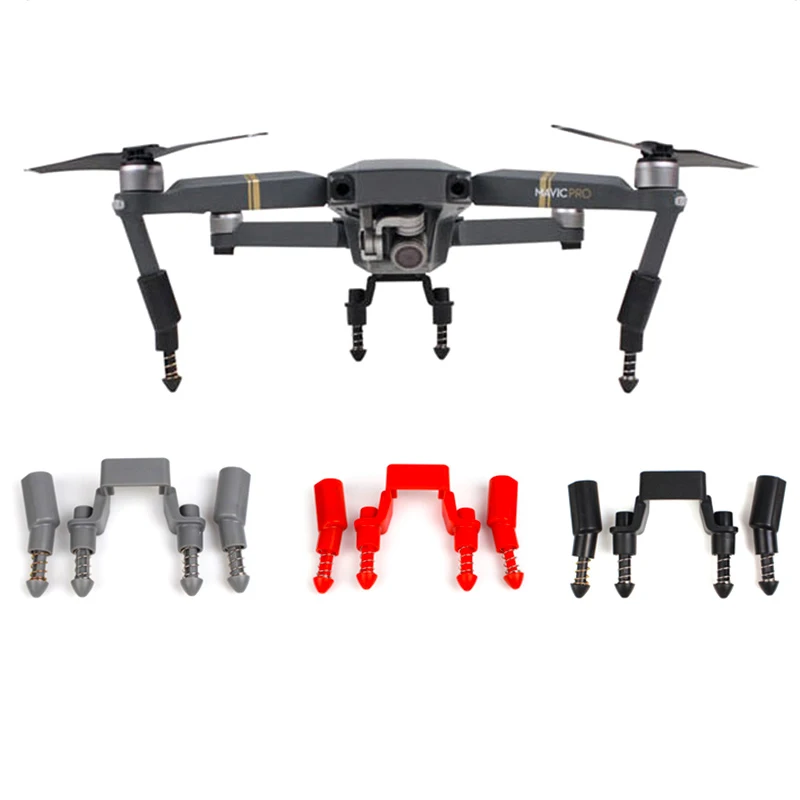 DJI Mavic Pro Accessories Landing Skid Heightened Shock-absorb Landing Gear Stabilizers Leg Gimbal Protector for DJI Mavic Pro
DJI Mavic Pro Accessories Landing Skid Heightened Shock-absorb Landing Gear Stabilizers Leg Gimbal Protector for DJI Mavic Pro