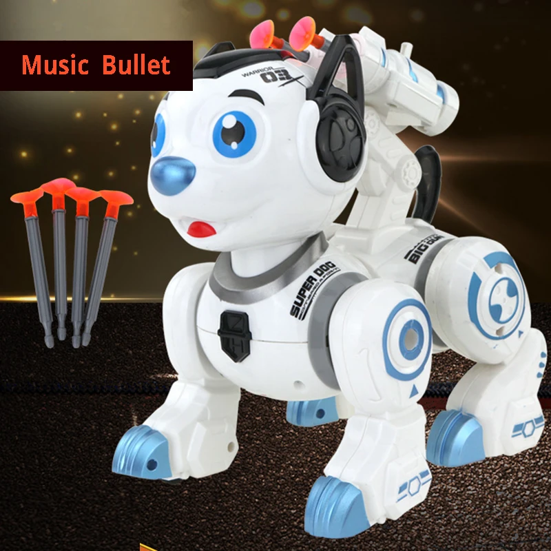 Electronic Toys Music Robot Dog Launch Bullet Walking Robot Toy Educational Toys For Children Musical Lol Electronic Pet
Electronic Toys Music Robot Dog Launch Bullet Walking Robot Toy Educational Toys For Children Musical Lol Electronic Pet