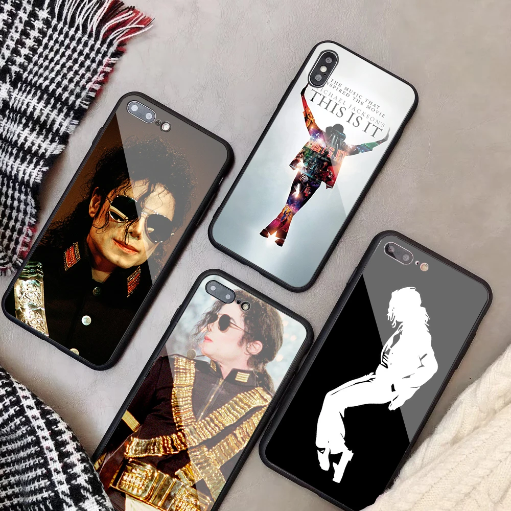 Michael Jackson Tempered Glass Phone Case For iPhone XR XS XS Max 8 7 6 6S Plus For iPhone 5 5C SE 5S X
Michael Jackson Tempered Glass Phone Case For iPhone XR XS XS Max 8 7 6 6S Plus For iPhone 5 5C SE 5S X