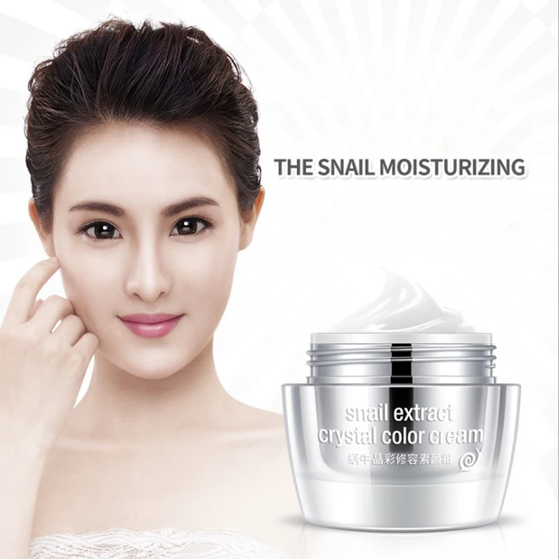 Women's anti-wrinkle concealer moisturizing cream tightens skin to restore elasticity, snail extract crystal color cream
Women's anti-wrinkle concealer moisturizing cream tightens skin to restore elasticity, snail extract crystal color cream