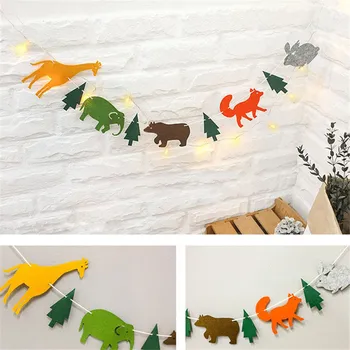 15Pcs/Pack 2M Happy Family Baby Shower Cartoon Animal Garland Soild Paper Flags Banner Decor Birthday Party Supplies For kids
15Pcs/Pack 2M Happy Family Baby Shower Cartoon Animal Garland Soild Paper Flags Banner Decor Birthday Party Supplies For kids