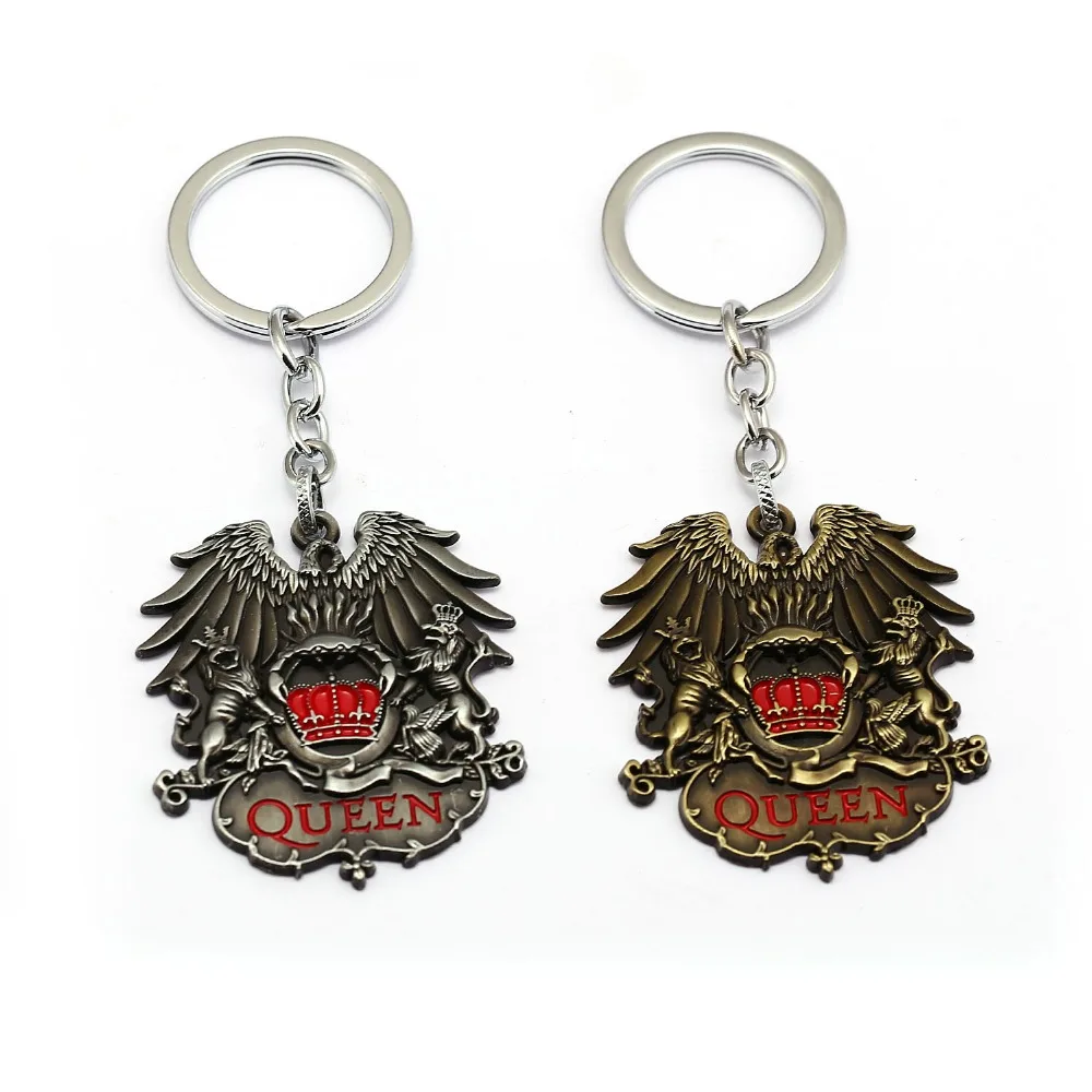 British Rock Band Queen Keychain Metal Key Chains Pendant Fashion Key Chain Chaveiro Key Ring Car Bag For Men Women
British Rock Band Queen Keychain Metal Key Chains Pendant Fashion Key Chain Chaveiro Key Ring Car Bag For Men Women