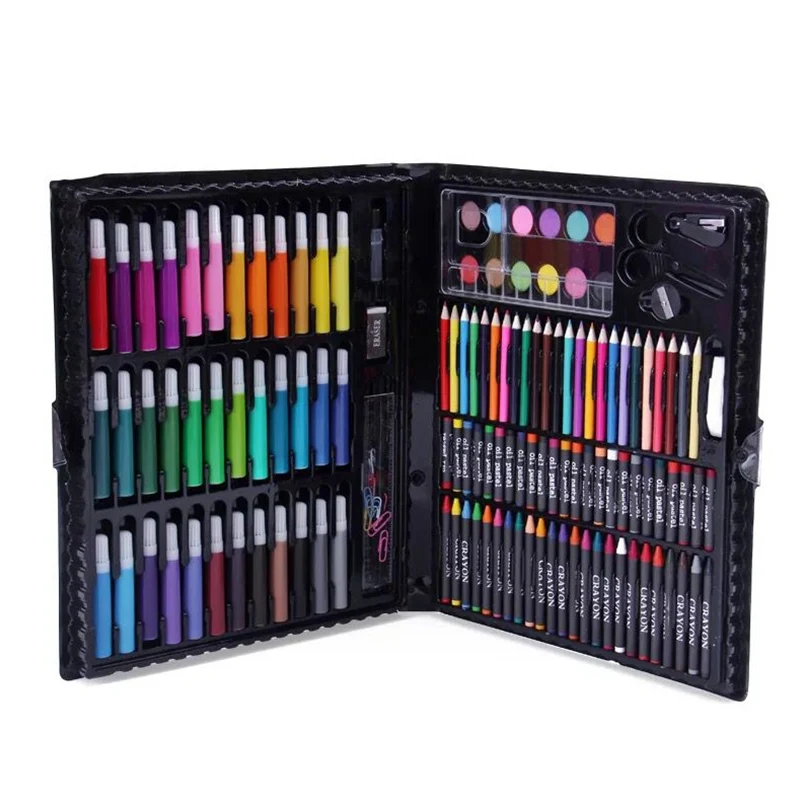 150pcs Children School Color Pencil Drawing Set Painting Tool Crayon Watercolor Art Supplies Stationery Combination Set Gift Kid
150pcs Children School Color Pencil Drawing Set Painting Tool Crayon Watercolor Art Supplies Stationery Combination Set Gift Kid