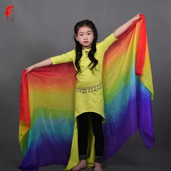 Kids 100% silk belly dance veil for dancer's hand silk veil Girls Belly dance props veil show on the stage
Kids 100% silk belly dance veil for dancer's hand silk veil Girls Belly dance props veil show on the stage
