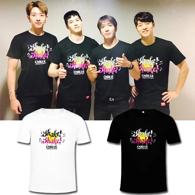 KPOP Korean Fashion CNBLUE C.N.BLUE 2017 Album Concert Shake Cotton Tshirt K-POP T Shirts T-shirts PT525
KPOP Korean Fashion CNBLUE C.N.BLUE 2017 Album Concert Shake Cotton Tshirt K-POP T Shirts T-shirts PT525