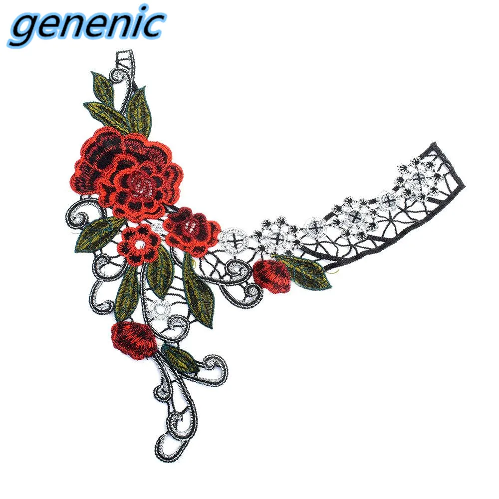1Pc Collar Flower Lace Embroidered Polyester Flower Neckline Collar Trim Clothes Sewing Applique
1Pc Collar Flower Lace Embroidered Polyester Flower Neckline Collar Trim Clothes Sewing Applique