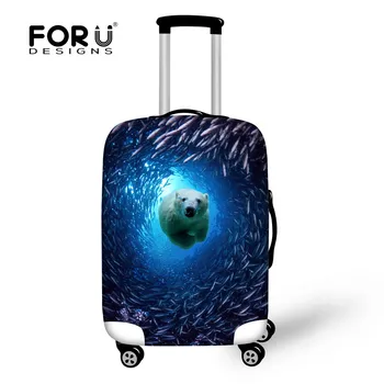 FORUDESIGNS Protector Covers 3D Printing Sea Fish Shapes Luggage Covers Stretch Case Dustproof Covers Trolley Case Covers Only
FORUDESIGNS Protector Covers 3D Printing Sea Fish Shapes Luggage Covers Stretch Case Dustproof Covers Trolley Case Covers Only