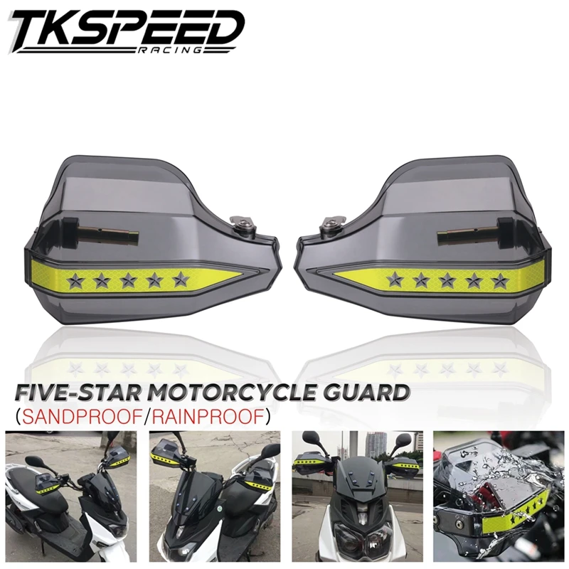 Universal Motorbike Pentagram Hand Guard Handguard Shield Windproof Motocross Motorcycle Black Smoke
Universal Motorbike Pentagram Hand Guard Handguard Shield Windproof Motocross Motorcycle Black Smoke