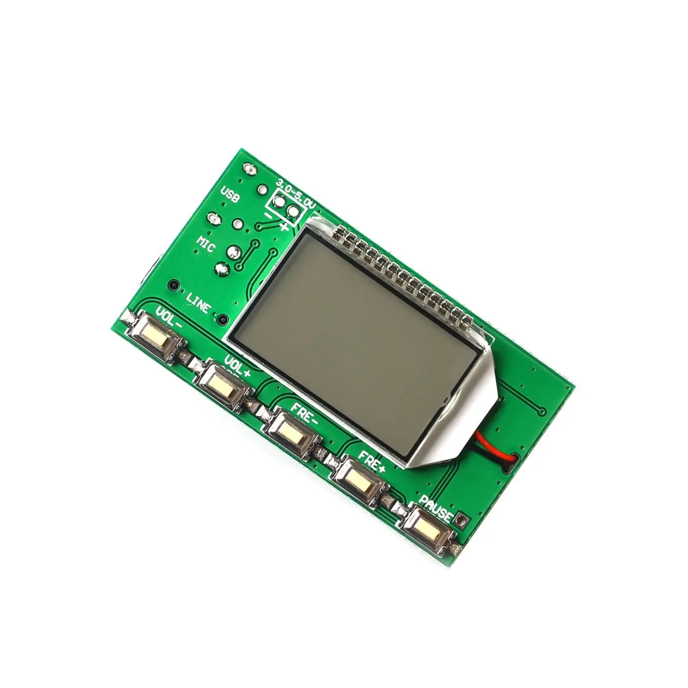 DSP PLL 87-108MHz Stereo FM Transmitter Module Digital Digital Wireless Microphone Board Multi-function Frequency Modulation
DSP PLL 87-108MHz Stereo FM Transmitter Module Digital Digital Wireless Microphone Board Multi-function Frequency Modulation