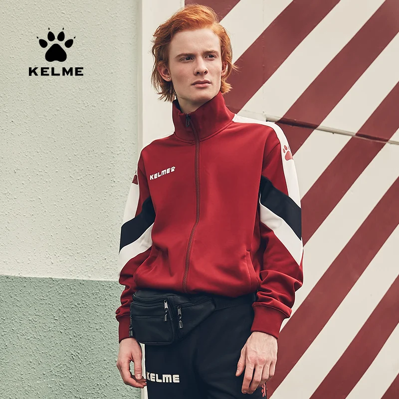 KELME Men running jacket Sports fitness Long sleeves Hooded Gym Soccer basketball Outdoor training Jogging Jackets 3881339
KELME Men running jacket Sports fitness Long sleeves Hooded Gym Soccer basketball Outdoor training Jogging Jackets 3881339