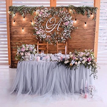 Urijk Tutu Tulle MultiColor Table Skirt Tableware Cloth Wedding Birthday Wedding Europe America Fluffy Table Skirt 90x80CM
Urijk Tutu Tulle MultiColor Table Skirt Tableware Cloth Wedding Birthday Wedding Europe America Fluffy Table Skirt 90x80CM