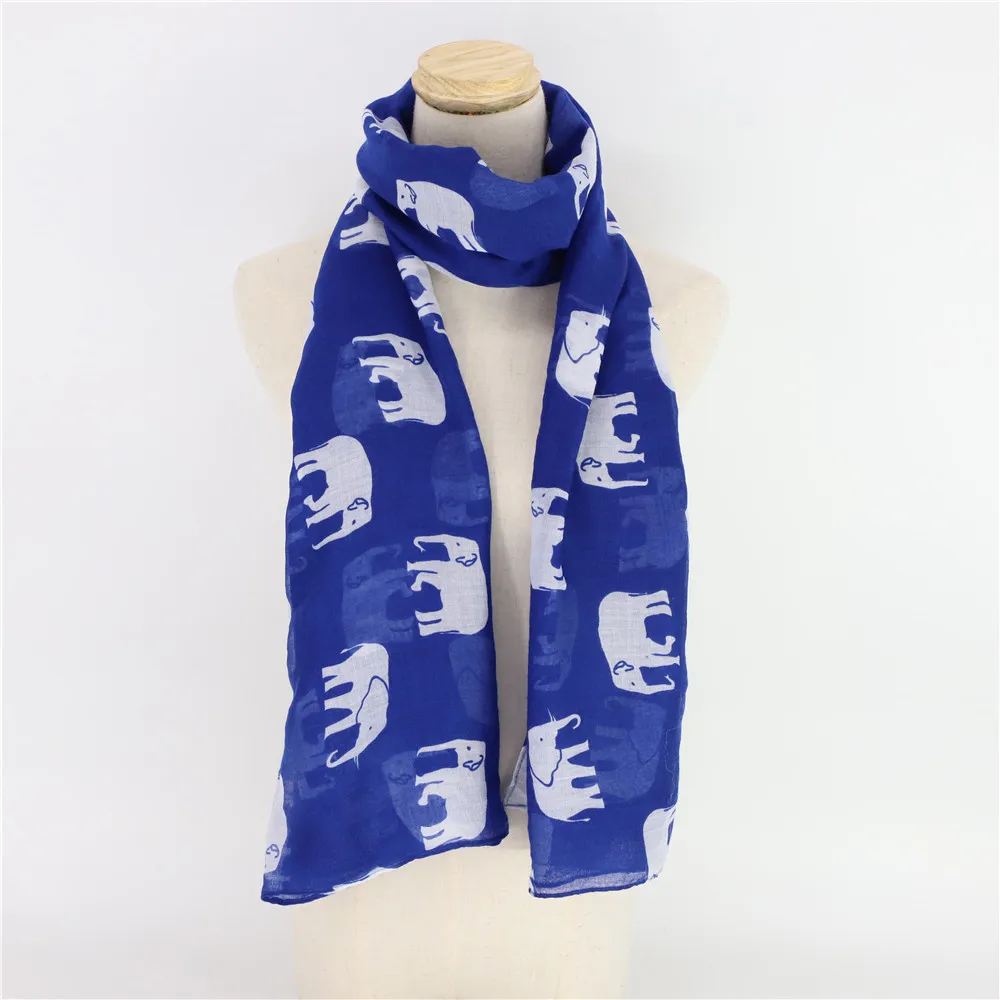 Jinjin.QC Women's Scarf Scarves Blue Color Elephant Pattern Viscose Material High Excellent Quality Spring Summer Stylish
Jinjin.QC Women's Scarf Scarves Blue Color Elephant Pattern Viscose Material High Excellent Quality Spring Summer Stylish