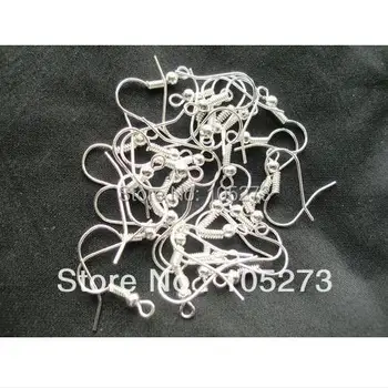 N550# Wholesale Silver Plated Bail Coil Fish Earrings Hook Jewellery Findings Making 30pairs/Lot Fashion Jewelry Free Shipping
N550# Wholesale Silver Plated Bail Coil Fish Earrings Hook Jewellery Findings Making 30pairs/Lot Fashion Jewelry Free Shipping