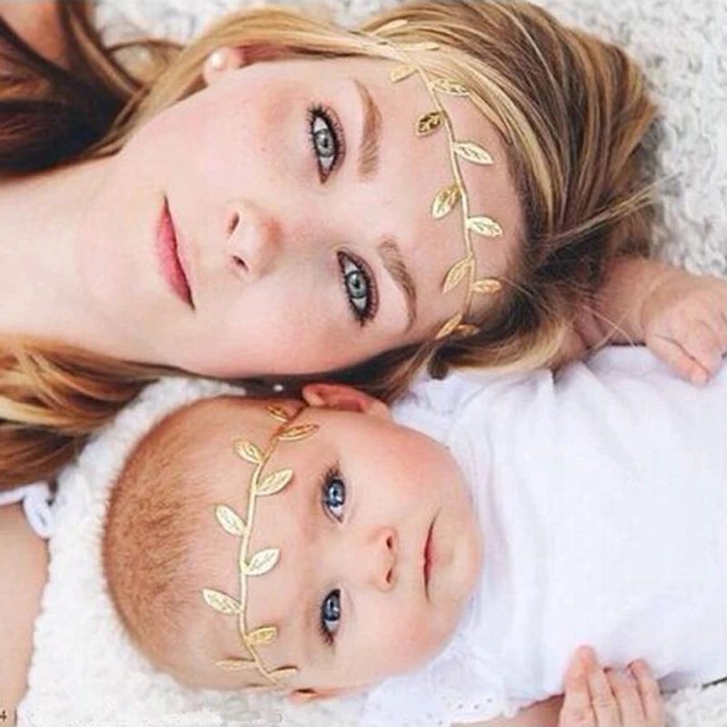 2Pcs/Set New Mom and me Gold Leaf Headband Set For Hair accessories Matching Headband new born and Mommy Headwrap Gifts
2Pcs/Set New Mom and me Gold Leaf Headband Set For Hair accessories Matching Headband new born and Mommy Headwrap Gifts