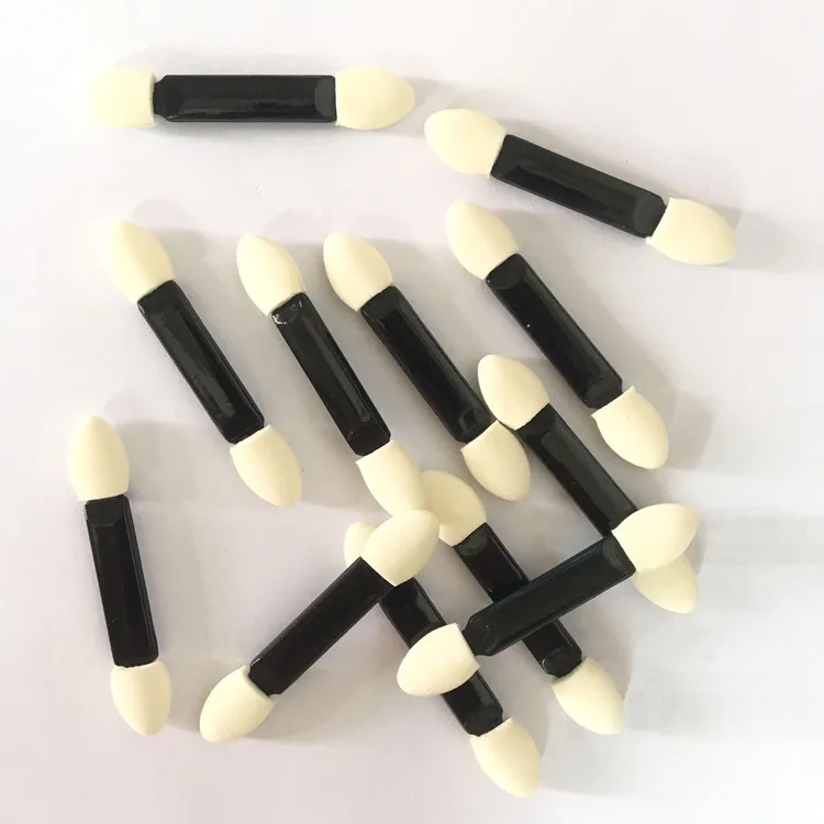 50pcs Eyeshadow Applicator Pro Sponge Double Ended Make Up Supplies Portable Eye Shadow Brushes Nail Mirror Powder Brush
50pcs Eyeshadow Applicator Pro Sponge Double Ended Make Up Supplies Portable Eye Shadow Brushes Nail Mirror Powder Brush