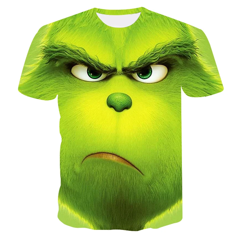 New 2019 summer Fashion Men / Women movie The Grinch t shirt Anime 3D Printed casual Boys T shirts
New 2019 summer Fashion Men / Women movie The Grinch t shirt Anime 3D Printed casual Boys T shirts