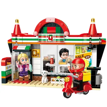 Enlighten Building Block Colorful City Easybuy Store 3 Figures 319pcs Educational Bricks Toy For Girl Gift
Enlighten Building Block Colorful City Easybuy Store 3 Figures 319pcs Educational Bricks Toy For Girl Gift