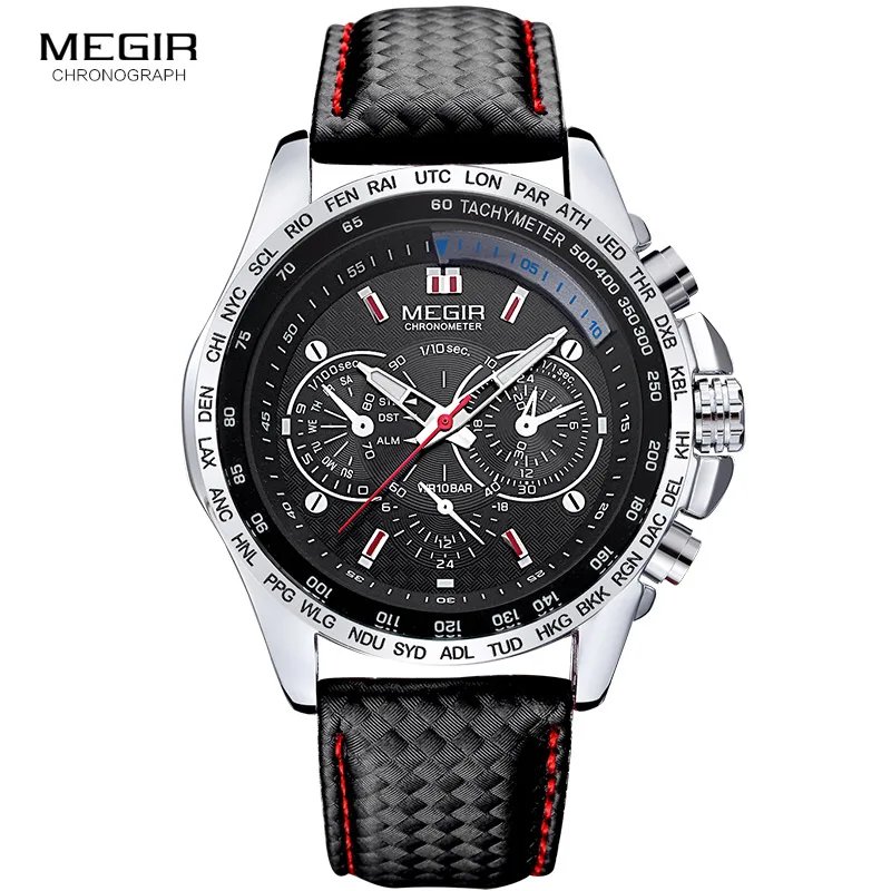 Megir fashion luminous quartz watch man casual leather brand watches men analog waterproof wristwatch for male hot hour 1010
Megir fashion luminous quartz watch man casual leather brand watches men analog waterproof wristwatch for male hot hour 1010