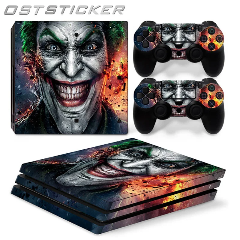 30% off OSTSTCIKER Cartoon Vinyl Protective Skin Sticker For Sony Playstation 4 Pro PS4 China Manufacturer | Электроника