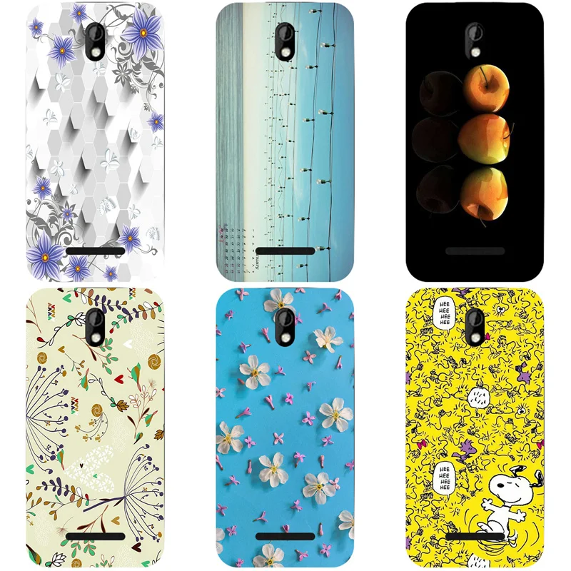 Coque For HTC Desire 500 506E Fashion Rose Flower Cartoon Back Cover Hard Phone Cases Print |
