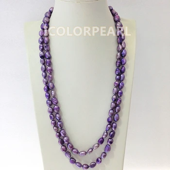 120cm Long 8x11mm Waterdrop Light Purple Natural Freshwater Pearl Jewelry Sweater Necklace!
120cm Long 8x11mm Waterdrop Light Purple Natural Freshwater Pearl Jewelry Sweater Necklace!