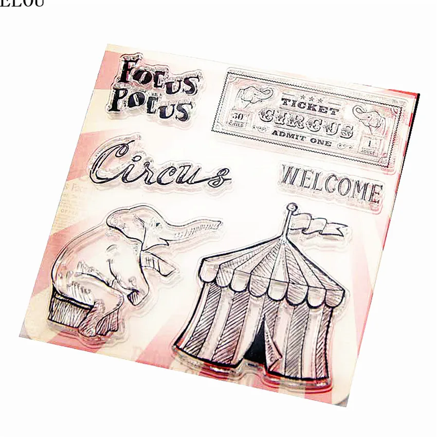 PANFELOU Rainbow circus Transparent Silicone Rubber Clear Stamps cartoon for Scrapbooking/DIY Christmas wedding album
PANFELOU Rainbow circus Transparent Silicone Rubber Clear Stamps cartoon for Scrapbooking/DIY Christmas wedding album