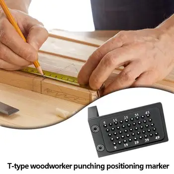 Woodworking T Type Punch Scriber Triangle Right Angle Ruler Protractor Hole Scribing Gauge Wood working Positioning Mark Tools
Woodworking T Type Punch Scriber Triangle Right Angle Ruler Protractor Hole Scribing Gauge Wood working Positioning Mark Tools