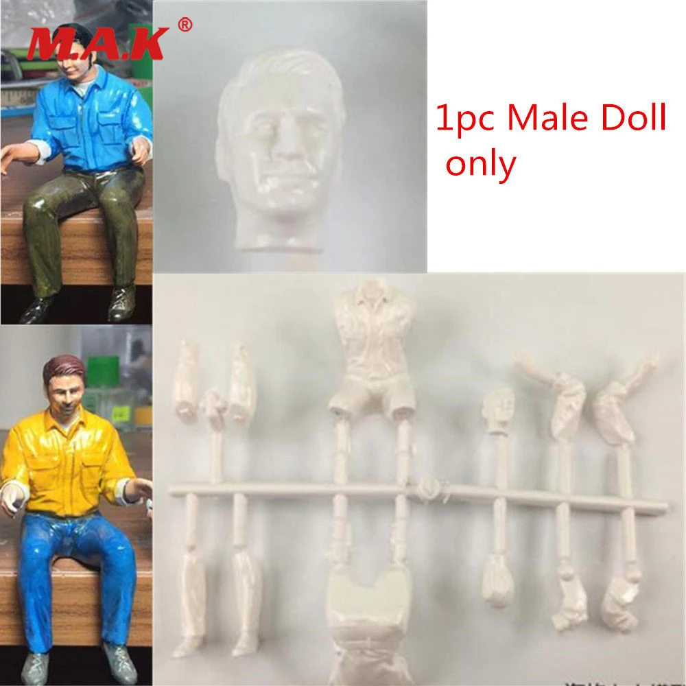 Unpaited Man Driver Doll for RC 1/10 1/12 1/14 Tractor Trailer Truck Accessory Parts Model
Unpaited Man Driver Doll for RC 1/10 1/12 1/14 Tractor Trailer Truck Accessory Parts Model