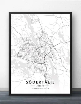 Sodertalje Stockholm Sundsvall Trollhattan Tumba Uddevalla Umea Upplands Vasby Uppsala Varberg Vasteras Vaxjo Sweden Map Poster
Sodertalje Stockholm Sundsvall Trollhattan Tumba Uddevalla Umea Upplands Vasby Uppsala Varberg Vasteras Vaxjo Sweden Map Poster