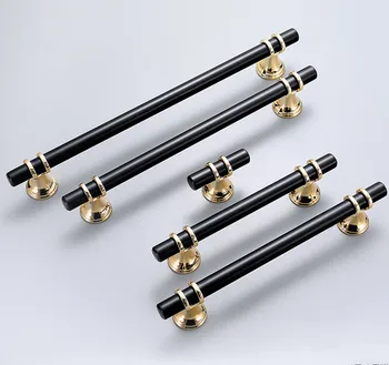 Black Gold Drawer Pulls Knobs Handles Modern Door Handles Dresser Pulls Knobs Kitchen Cabinet Handles 96 128 160 192mm
Black Gold Drawer Pulls Knobs Handles Modern Door Handles Dresser Pulls Knobs Kitchen Cabinet Handles 96 128 160 192mm