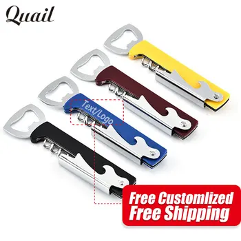 Quail Special Design Stainless Steel Bottle Opener Multifunction Useful Wine&Beer Opener Personalized with Your Text /Logo
Quail Special Design Stainless Steel Bottle Opener Multifunction Useful Wine&Beer Opener Personalized with Your Text /Logo