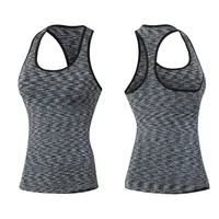 2018 Sport Women Exercise Fitness Yoga Tank Tops Quick Dry Vest Workout Camouflage Stretch T Shirt Sports Jerseys image