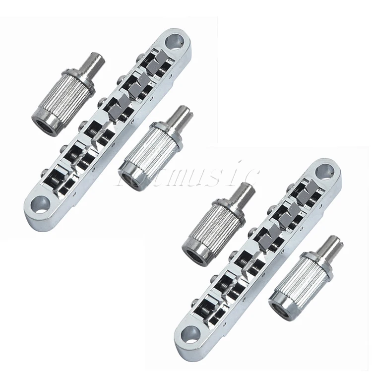2Sets Chrome Tune-o-Matic Bridge ABR-1 Style Guitar Accessories for Electric Guitar Replacement Parts
2Sets Chrome Tune-o-Matic Bridge ABR-1 Style Guitar Accessories for Electric Guitar Replacement Parts