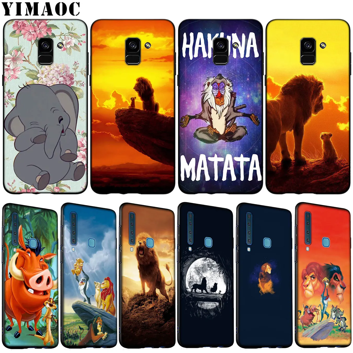 YIMAOC The lion king Soft Silicone Phone Case for Samsung Galaxy A6 Plus A9 A8 A7 2018 A3 A5 2016 2017 Note 9 8 Cover
YIMAOC The lion king Soft Silicone Phone Case for Samsung Galaxy A6 Plus A9 A8 A7 2018 A3 A5 2016 2017 Note 9 8 Cover