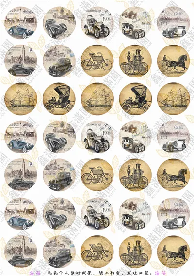 35Pcs Round 15mm Cabochon Mix Vintage Car Rudder Anchor And Horse Image Glass Cabochons XL6087
35Pcs Round 15mm Cabochon Mix Vintage Car Rudder Anchor And Horse Image Glass Cabochons XL6087