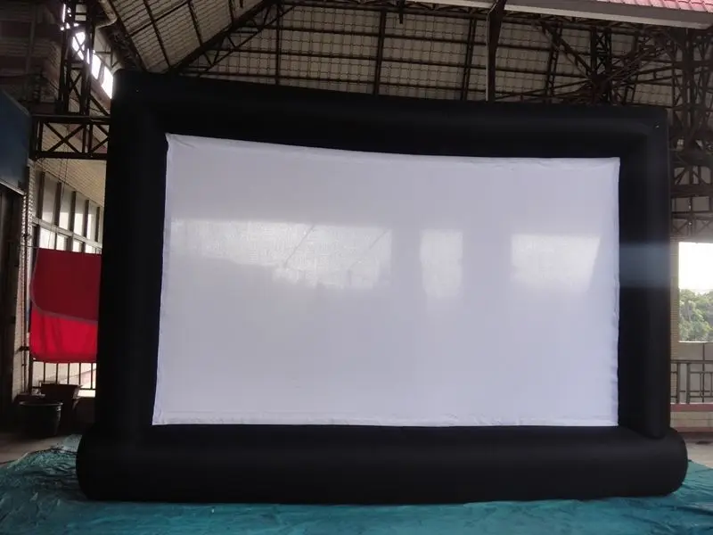 

Гигантский надувной экран для видеосъемки, фотоэкран с 2 вентиляторами, 8*5 м